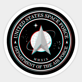 SPACE FORCE 3D [CIA-TP] Sticker